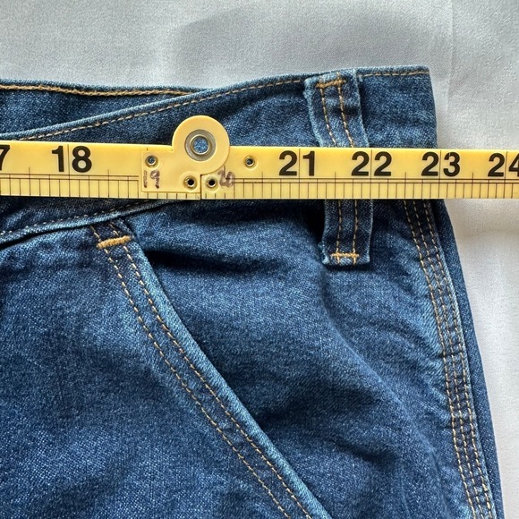 Big Mac Workwear Denim Carpenter Jeans Mens 46x36 Denim Outdoors Construction - Picture 5 of 8